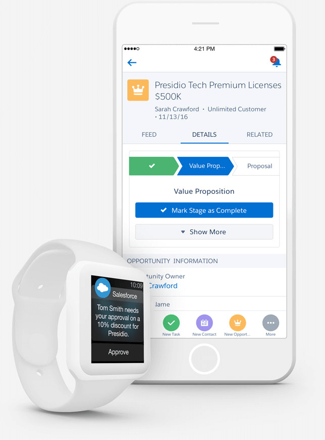 Go mobile with the complete CRM solution that lets you sell everywhere